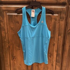 Like new Adidas Running Tank Teal L $35!